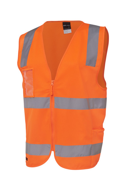 Hi Vis (D+N) Zip Safety Vest